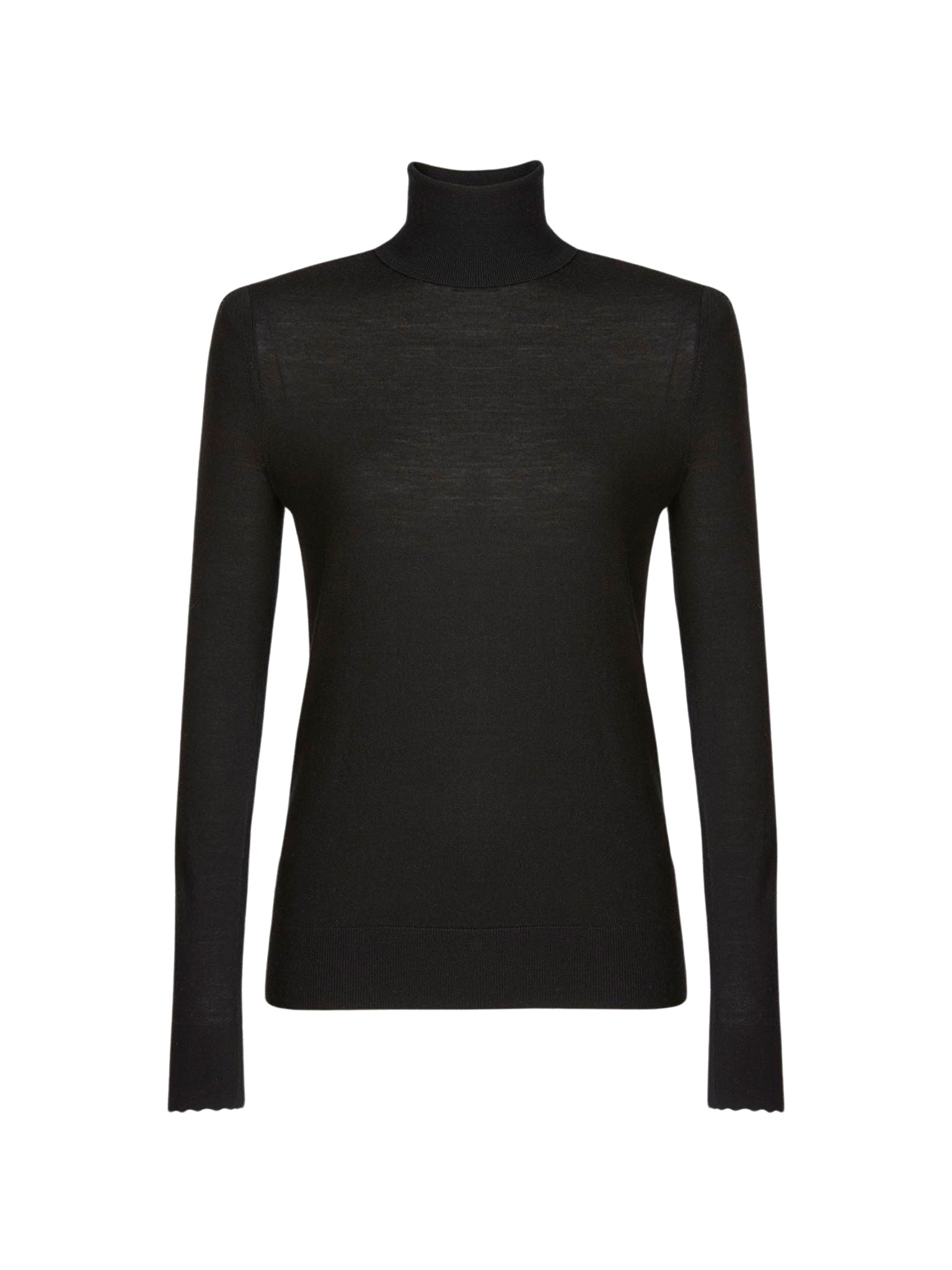 Pull super fin en laine mérinos - Black