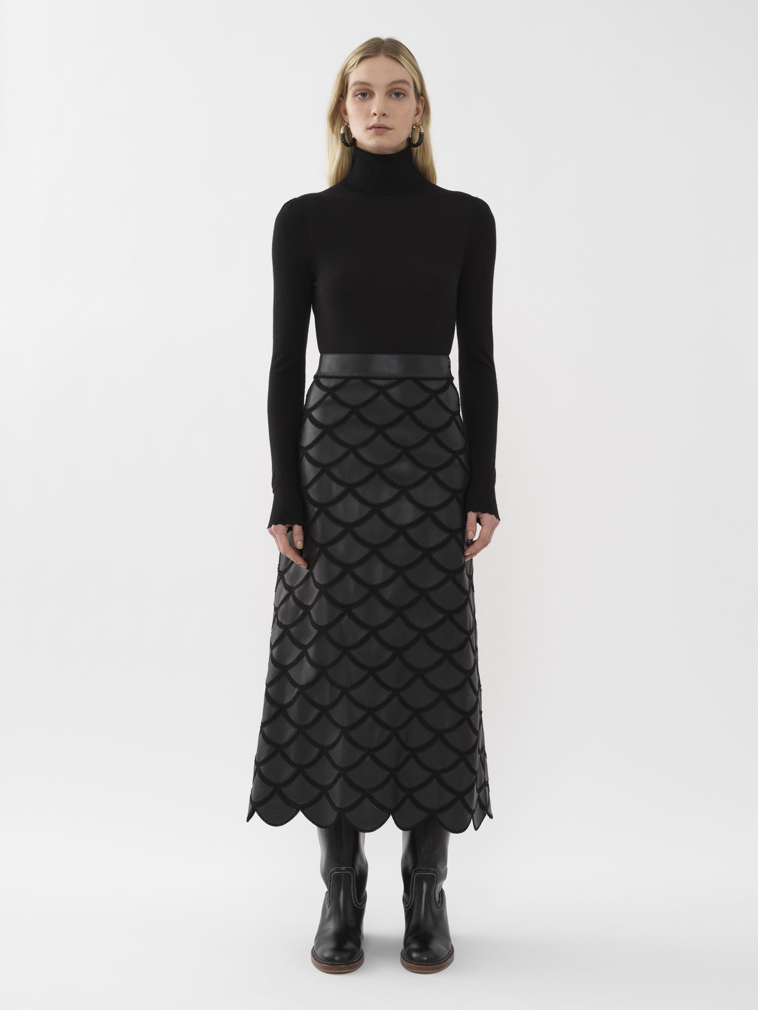Pull super fin en laine mérinos - Black