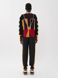 BASEPLUS_Multicolor Red PULLOVER - Multicolor Red