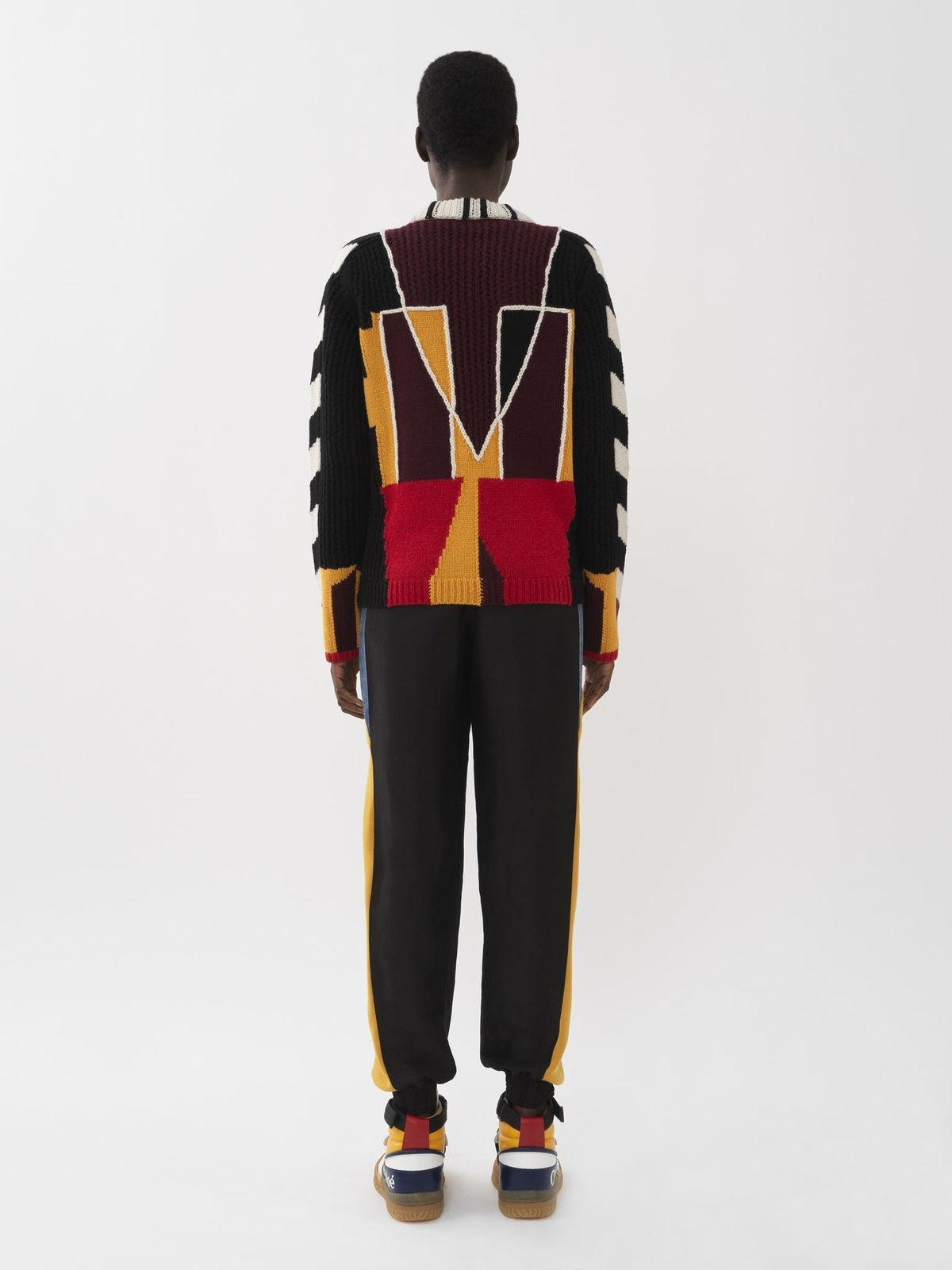 BASEPLUS_Multicolor Red PULLOVER - Multicolor Red