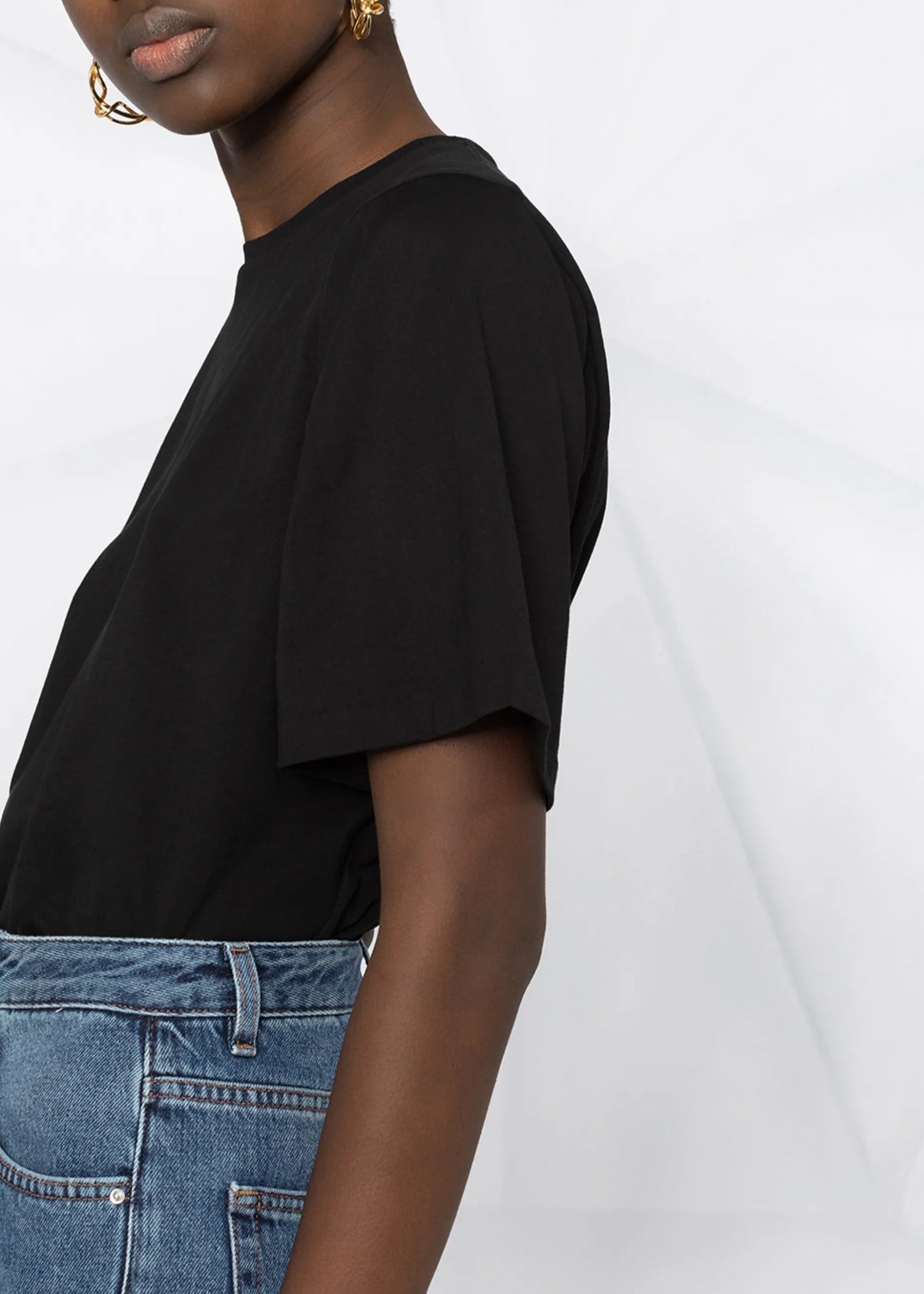 T-shirt oversize - Black