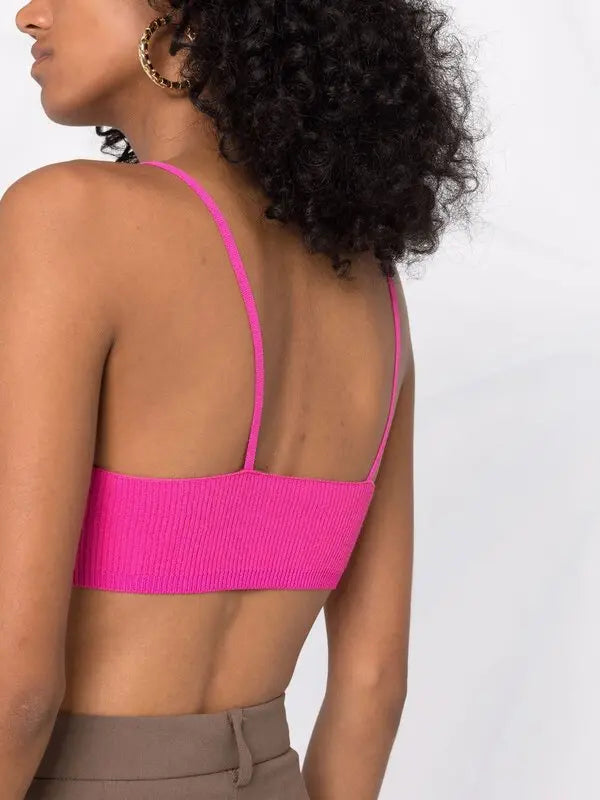 35€ / 0 sold //10 QTY / ST0%   Brassière Valensole en laine - Pink