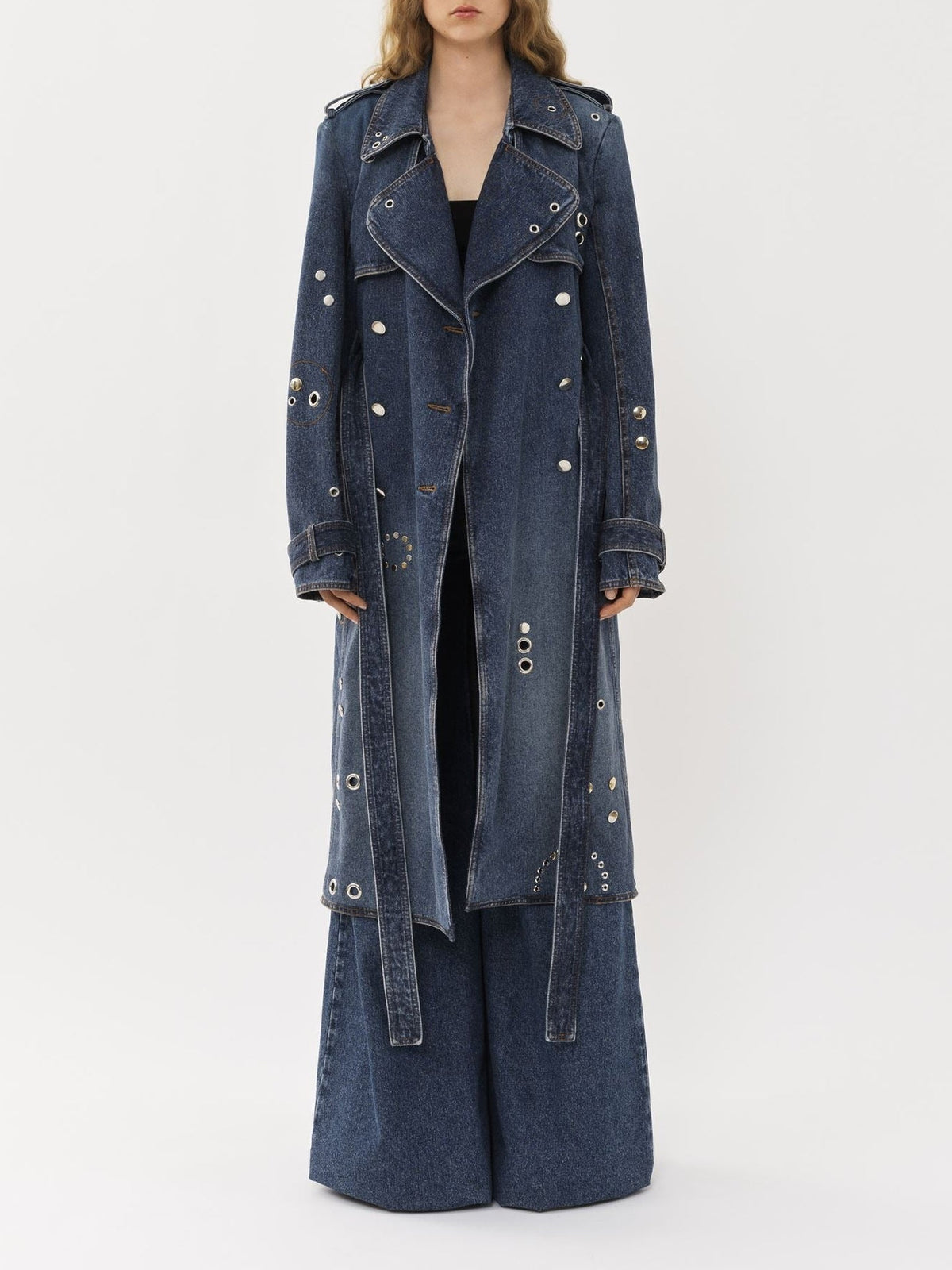 Faded Denim COAT - Faded Denim
