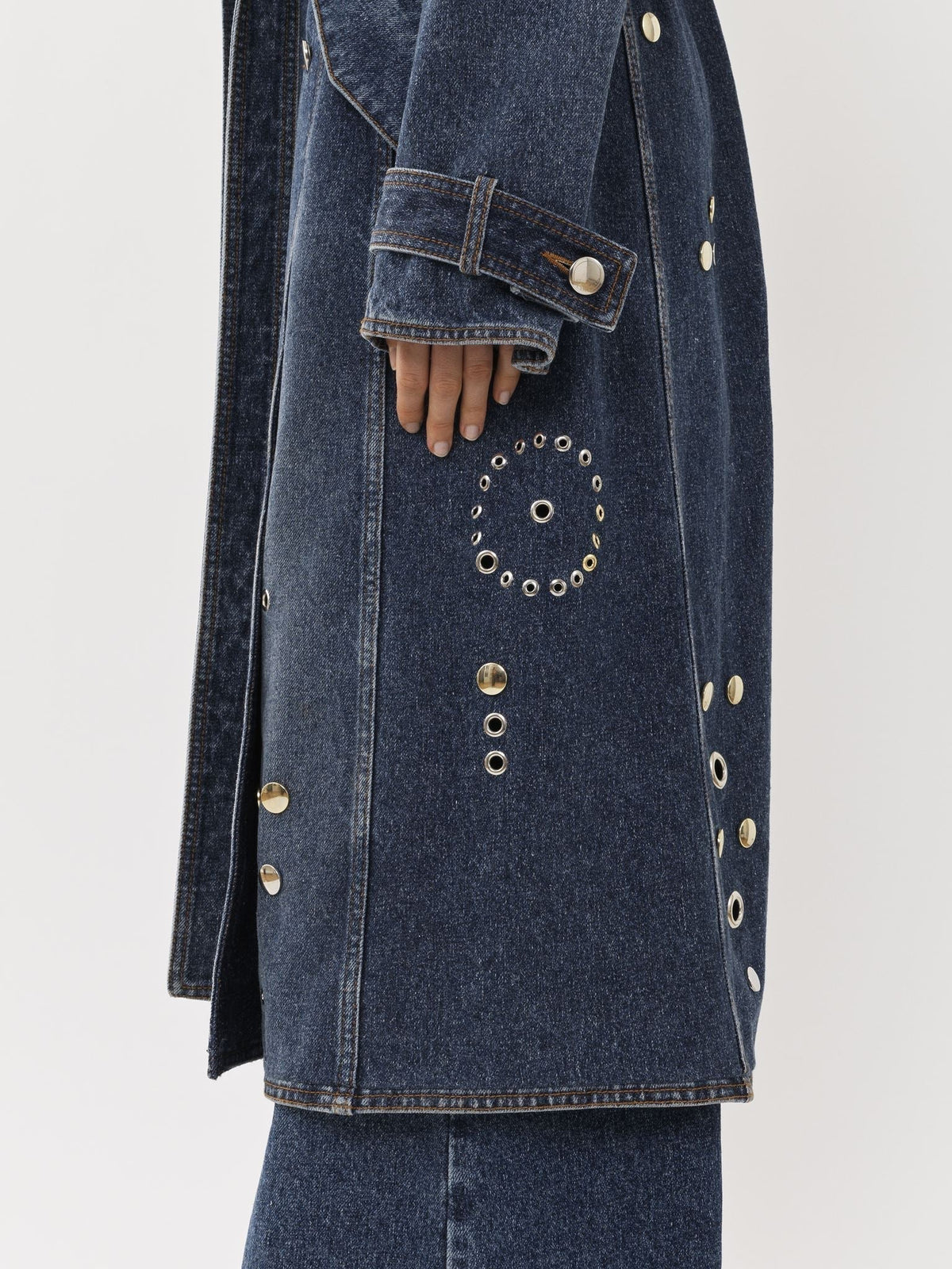 Faded Denim COAT - Faded Denim