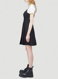 Robe courte plissée - Military Green