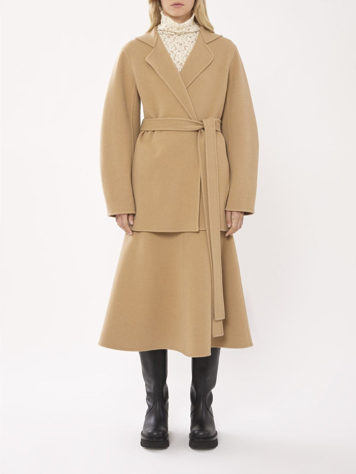 BASEPLUS_Pearl Beige COAT - Pearl Beige