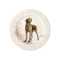 Set de 4 Assiettes à dessert Braque Sologne - Marron
