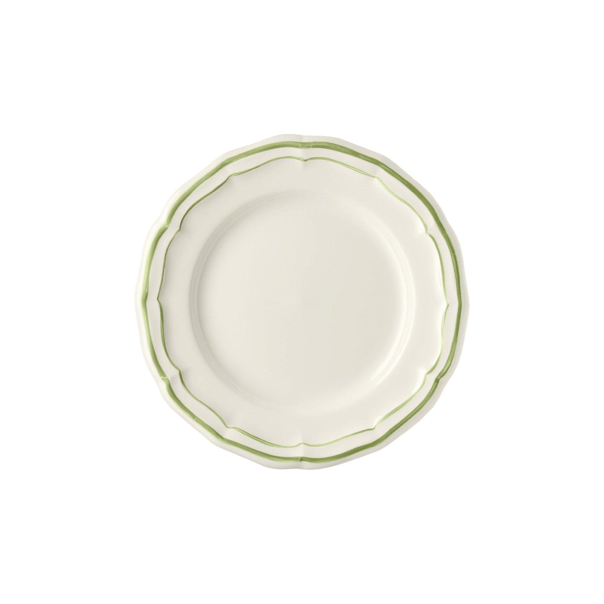 Set de 4 Assiettes canapés Filet - Vert