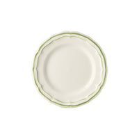 Set of 4 Filet canapé plates - Green