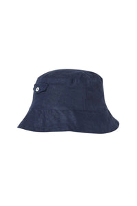 Bob Baby Ceremonie in linen - Navy