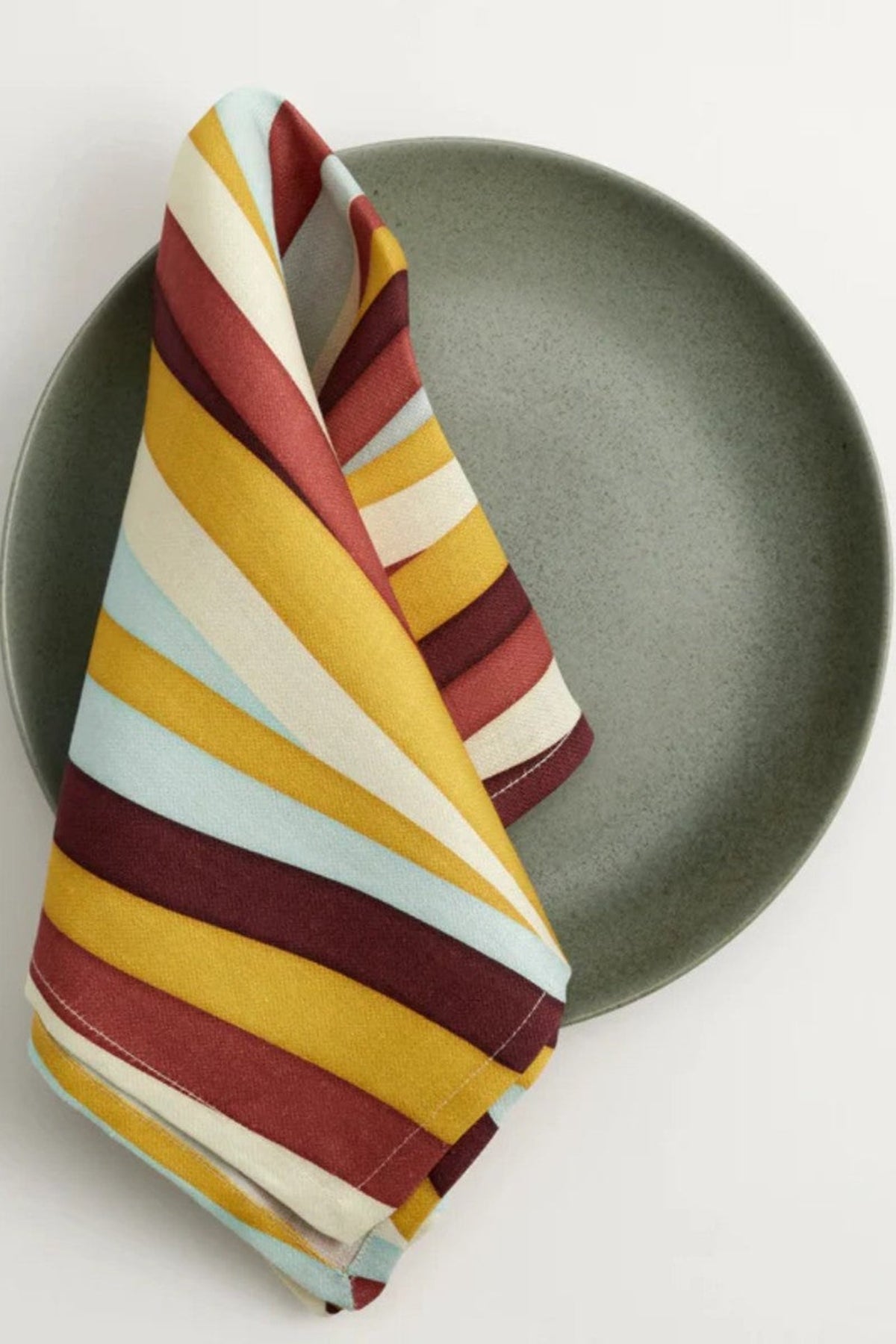 LINEN SATEEN LANDSCAPE NAPKINS (SET OF 4)