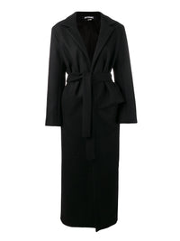 Manteau Aissa en laine - Black
