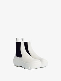 Bottines Chelsea Storm 50 en cuir - Ivory