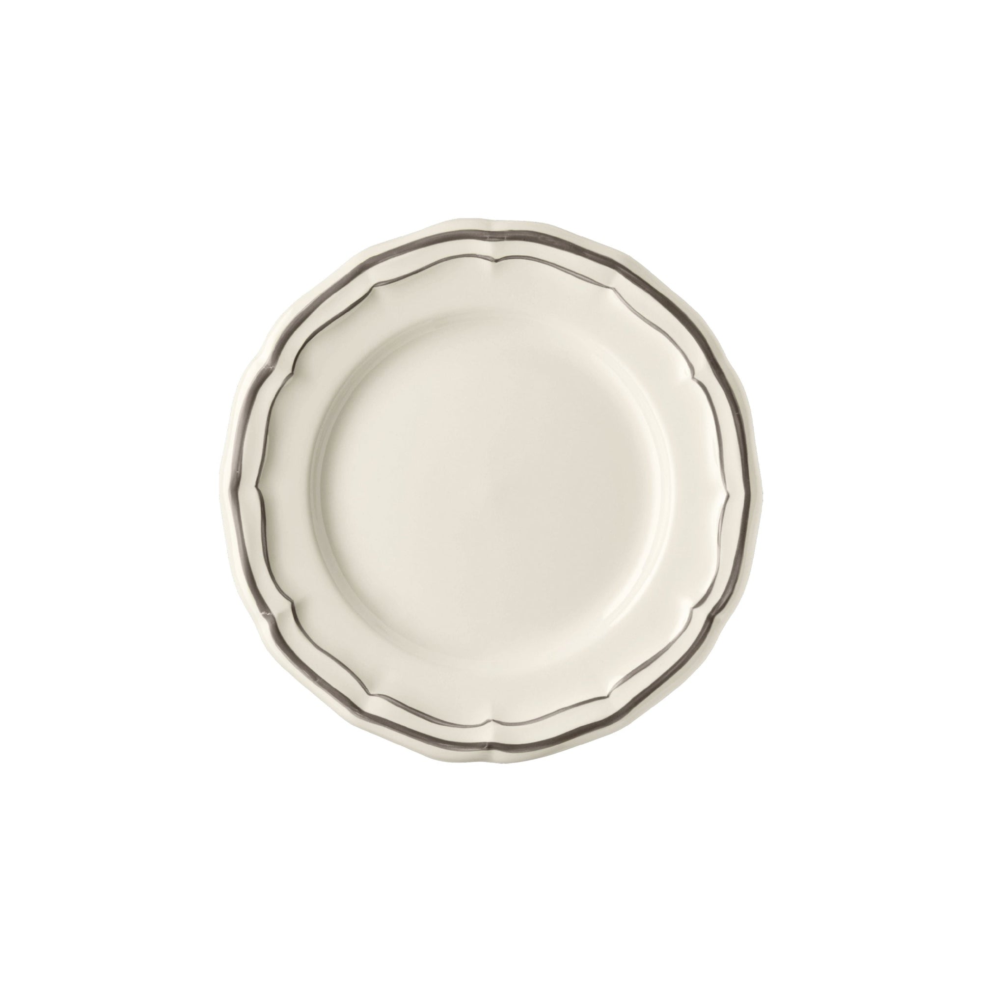 Set de 4 Assiettes canapés Filet - Taupe