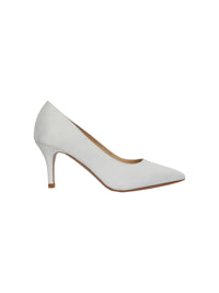 Pointed-toe court shoes - Off-white