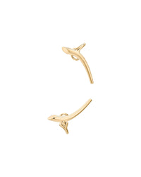 Boucles d'oreilles Helix en vermeil - Or & argent