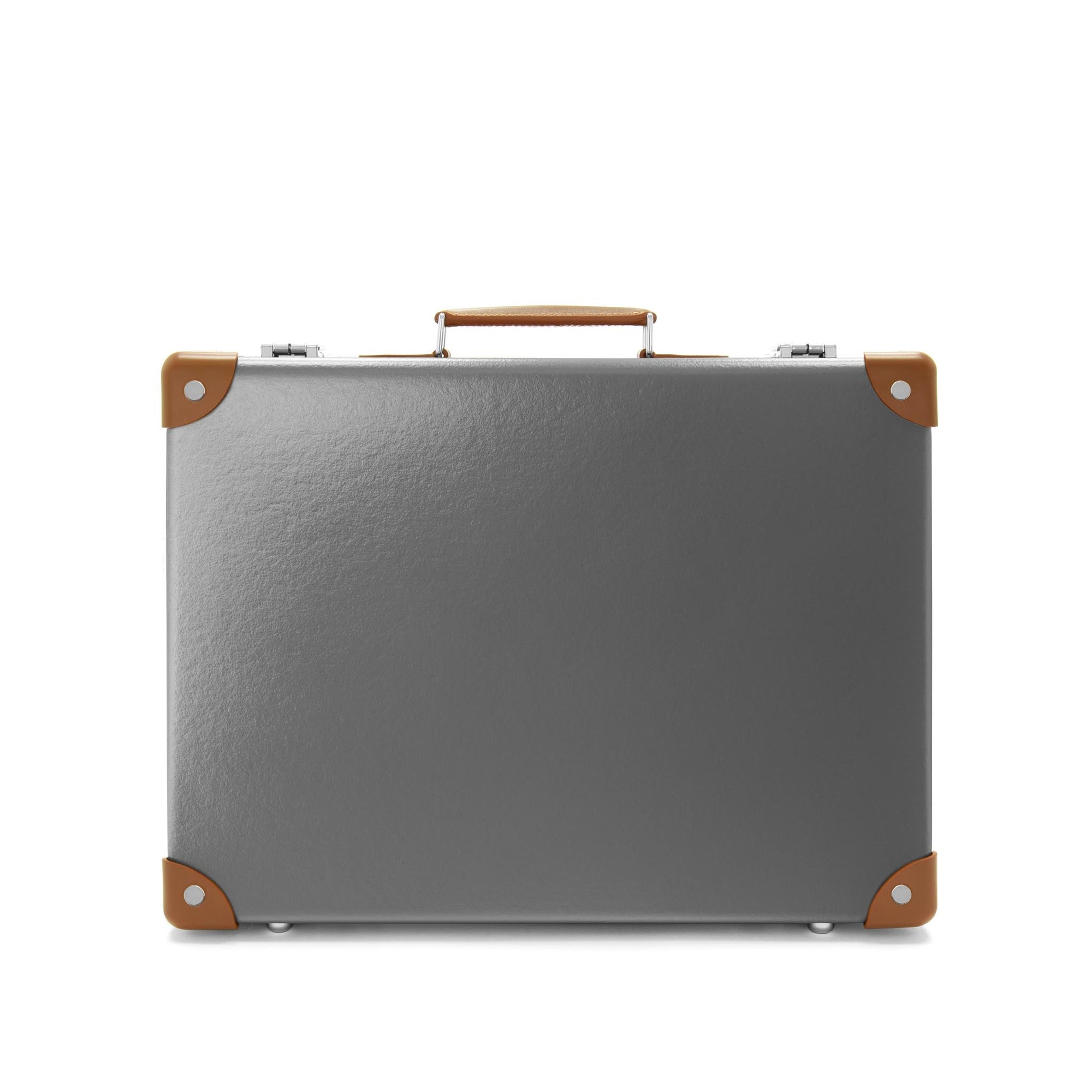 Porte-documents Centenary - Gris & Caramel & Chrome