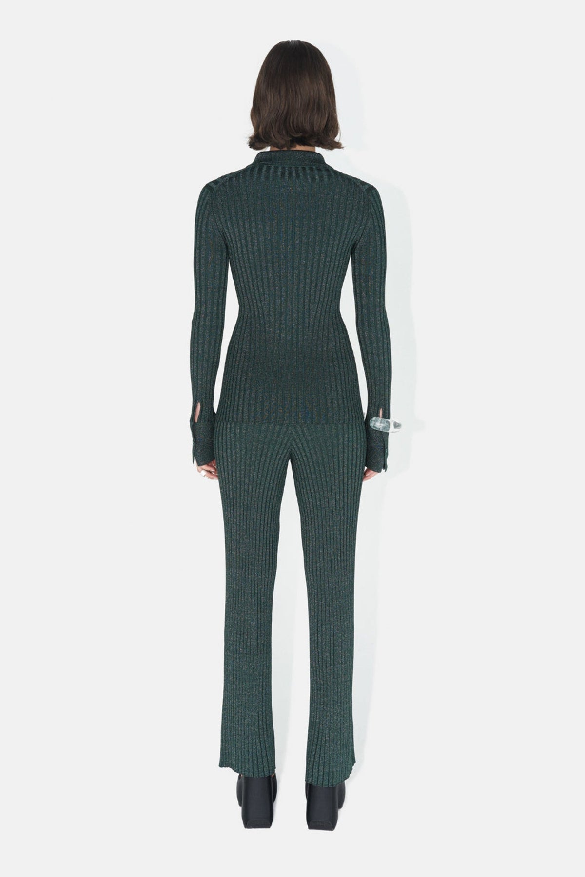 Metallic Rhea Trousers - Eden & Silver