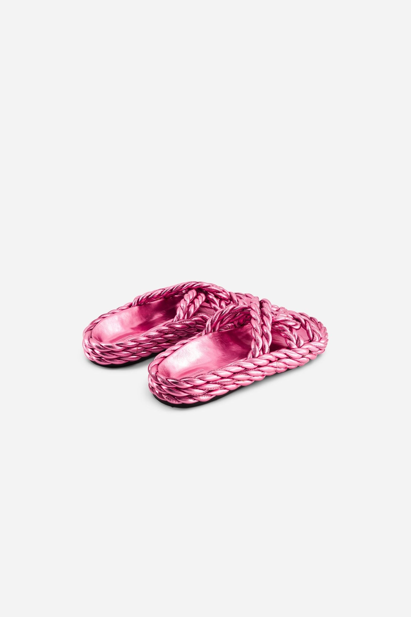 Sandales Milan Beach en cuir - Pink