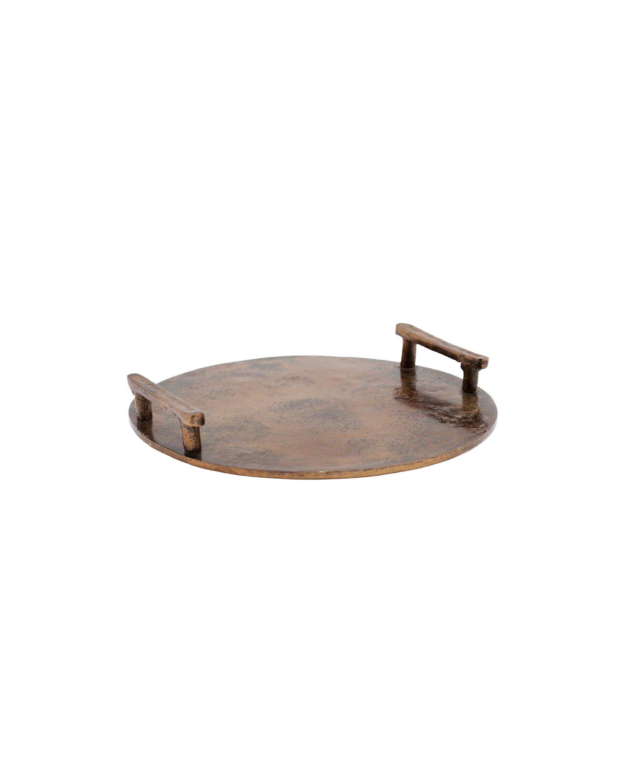 Plateau Makani S en métal - Brown