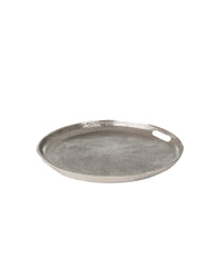 Plateau Nome S en métal - Silver