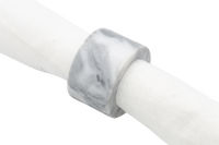 ANNEAU DE SERVIETTE MAUREEN BLANC