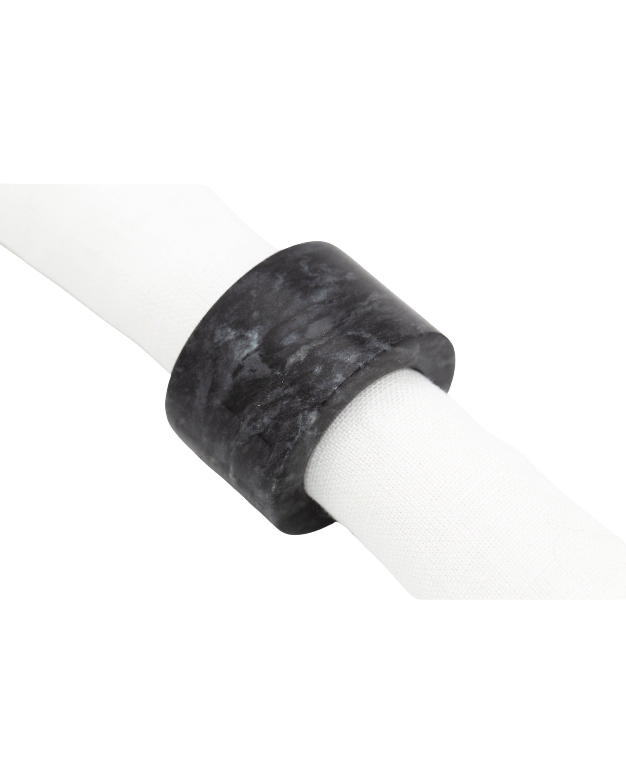 ANNEAU DE SERVIETTE MAUREEN NOIR