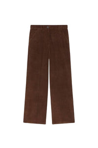Pantalon large - Dark Brown