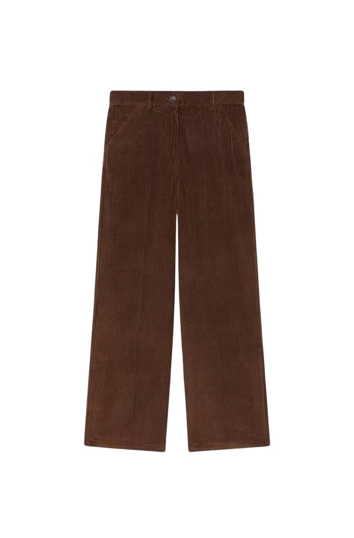 Pantalon large - Dark Brown
