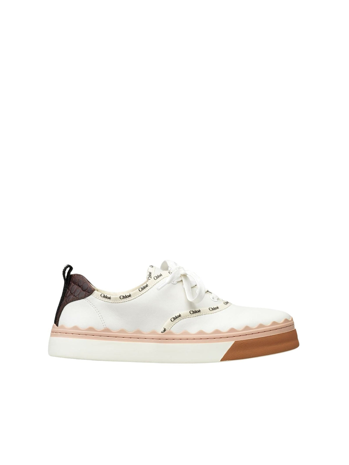 White & Beige SNEAKERS - White & Beige