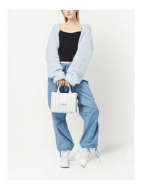 Petit sac The Tote Bag en cuir - Ivory