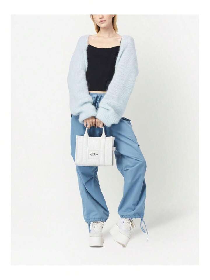 Petit sac The Tote Bag en cuir - Ivory