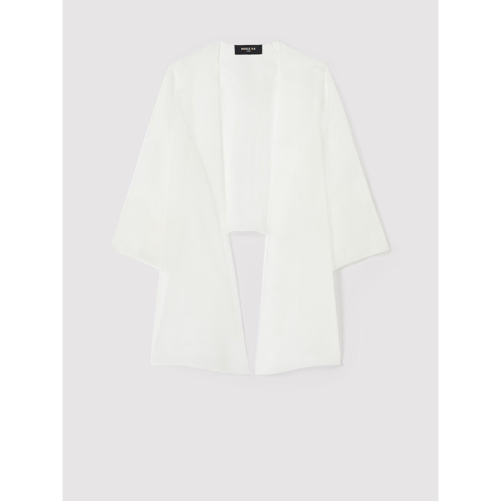 Veste boléro courte - Blanc cassé
