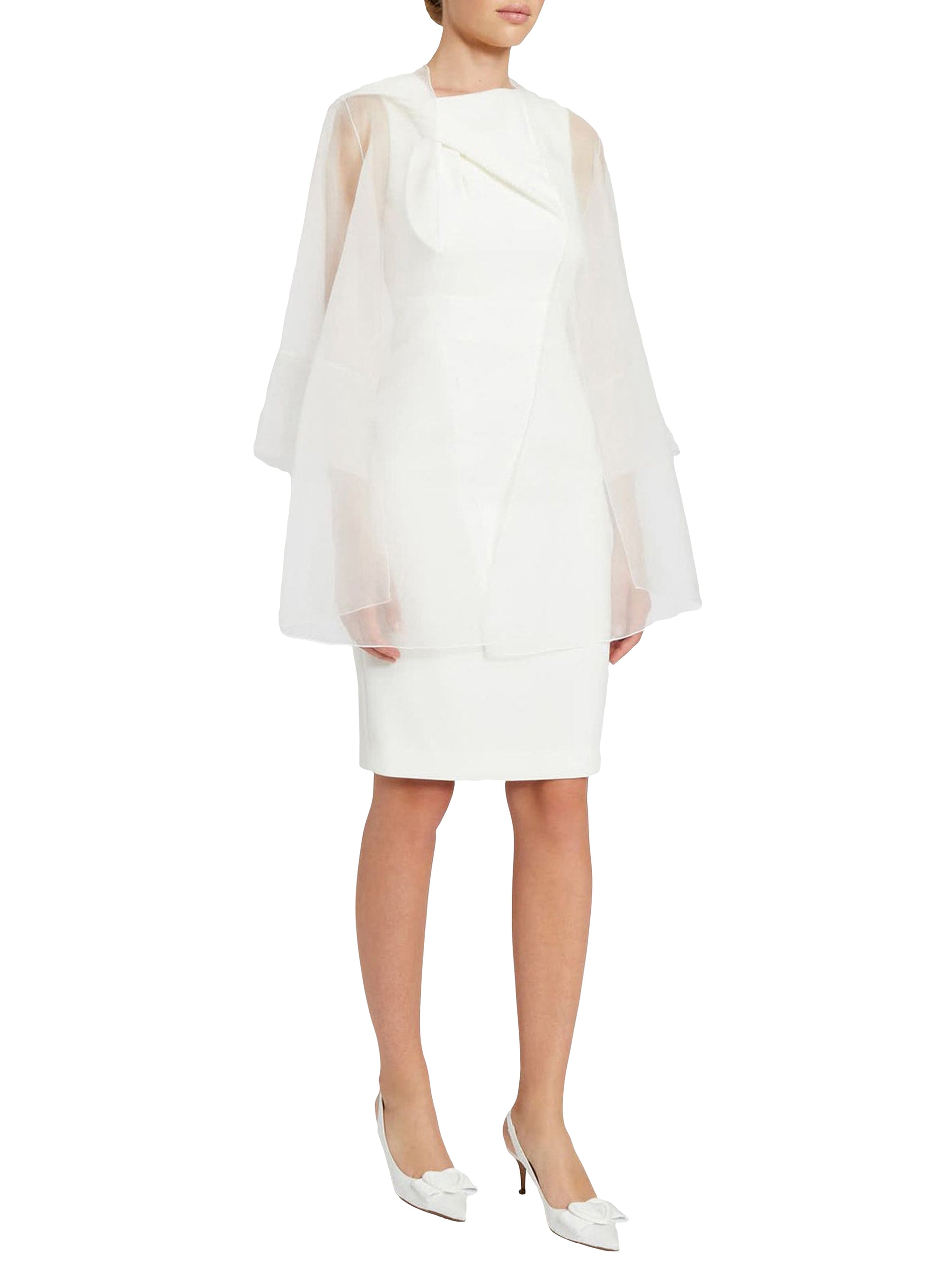 Veste boléro courte - Blanc cassé