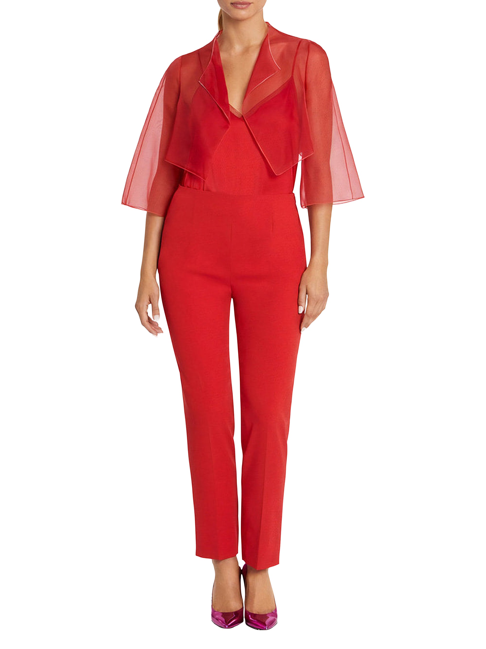 Veste boléro courte - Rouge