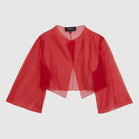 Veste boléro courte - Rouge