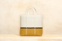 BLANC/NOIR/SHAMMY PANIER PANAMA M