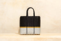 NOIR/SHAMMY/BLANC PANIER PANAMA S