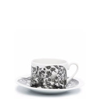 High Fidelity Fiorato ceramic teacup - Black & White