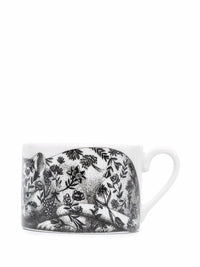 High Fidelity Fiorato ceramic teacup - Black & White