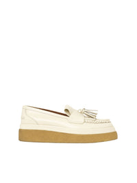 Eggshell LOAFERS - Eggshell