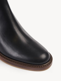 BASEPLUS_Black ANKLE BOOTS - Black