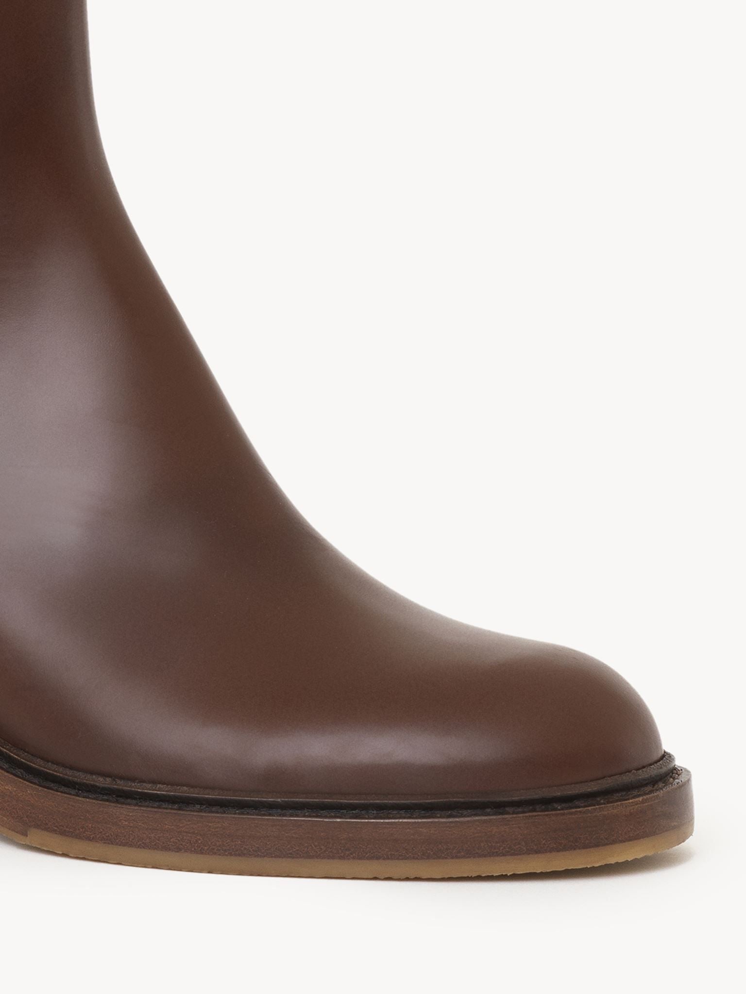 Bottines chelsea Mallo en cuir - Brunet Brown
