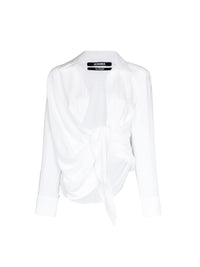 Chemise Baha à manches longues - White