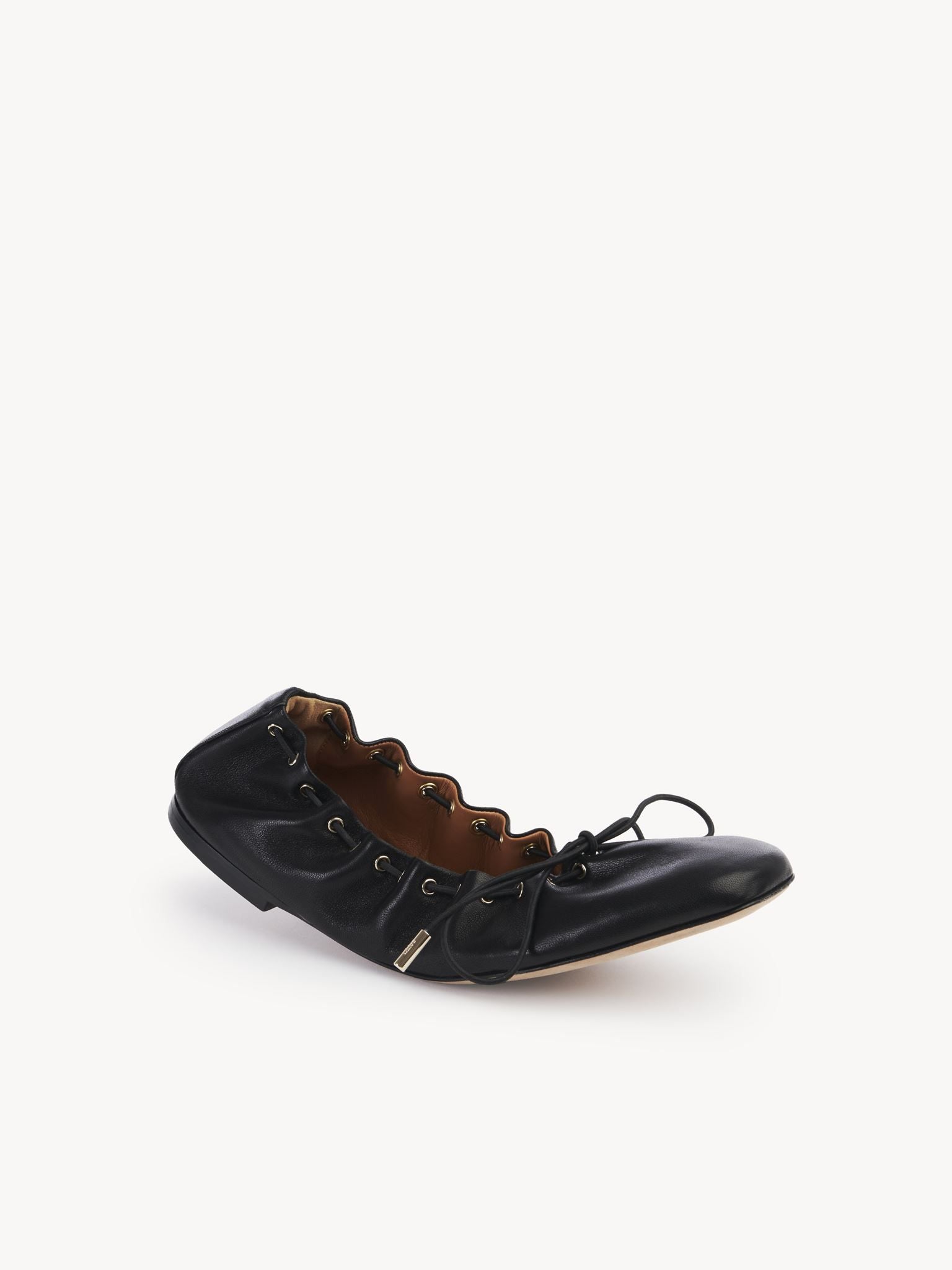 Ballerines Oracia en cuir - Black