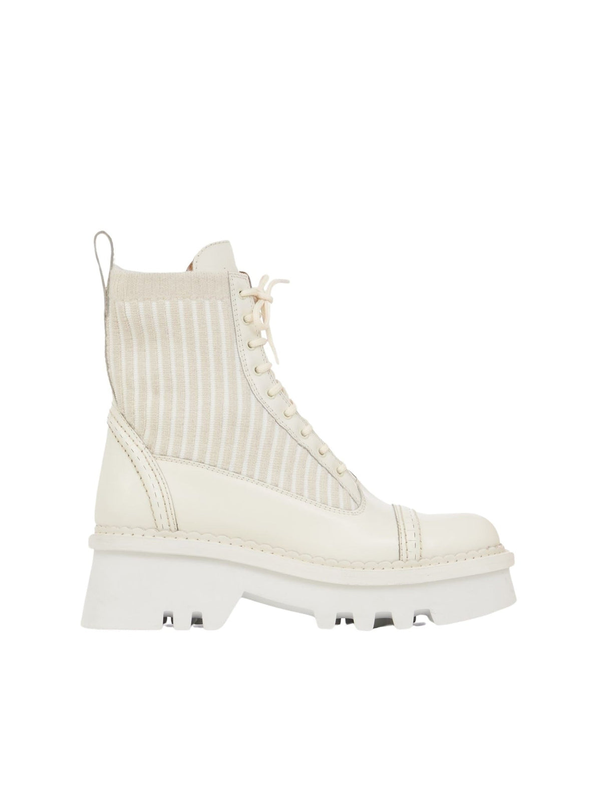 Cloudy White ANKLE BOOTS - Cloudy White