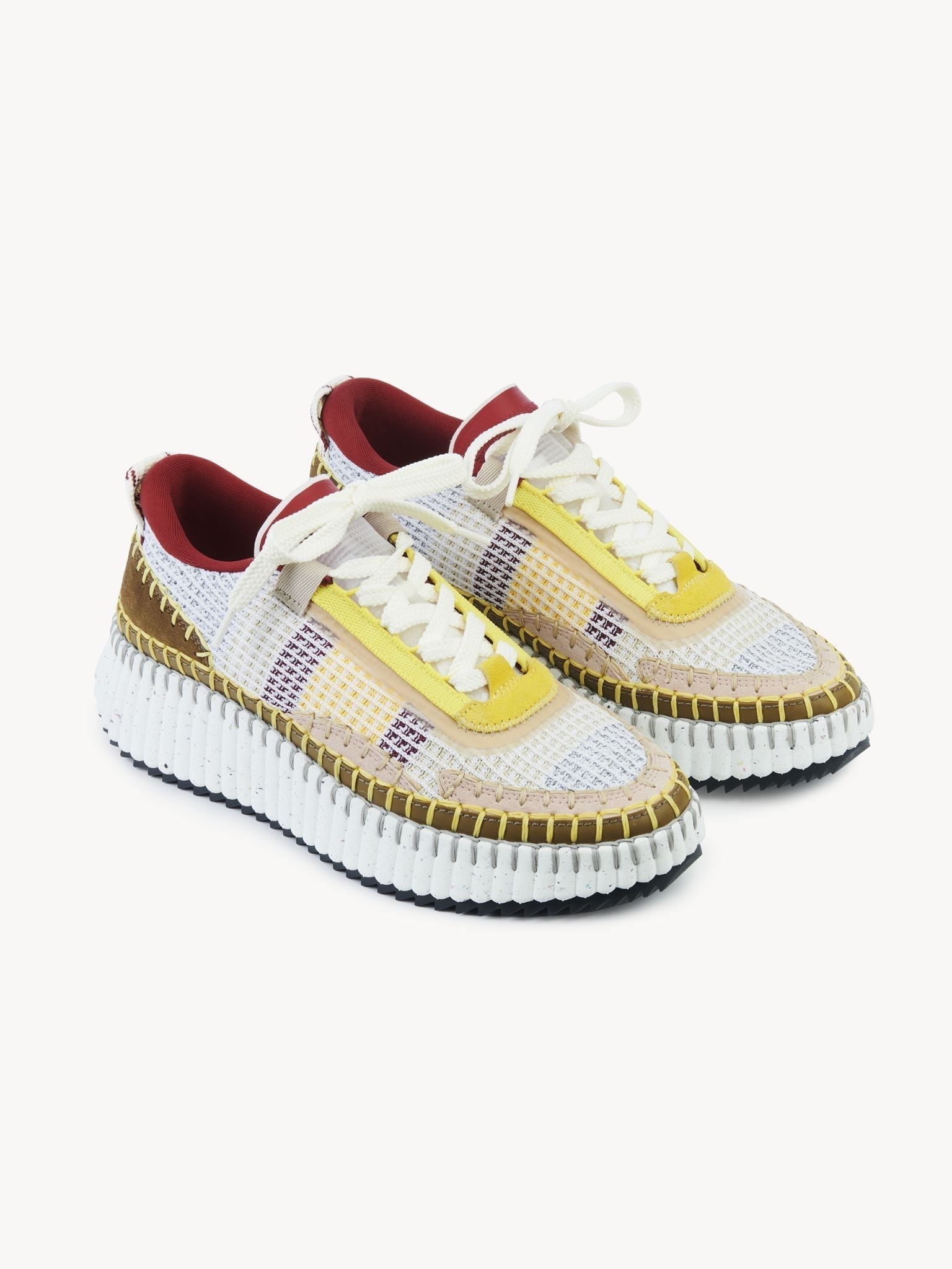 Sneakers Nama en cuir - Light Khaki