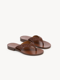 Red Ochre FLAT SANDALS - Red Ochre