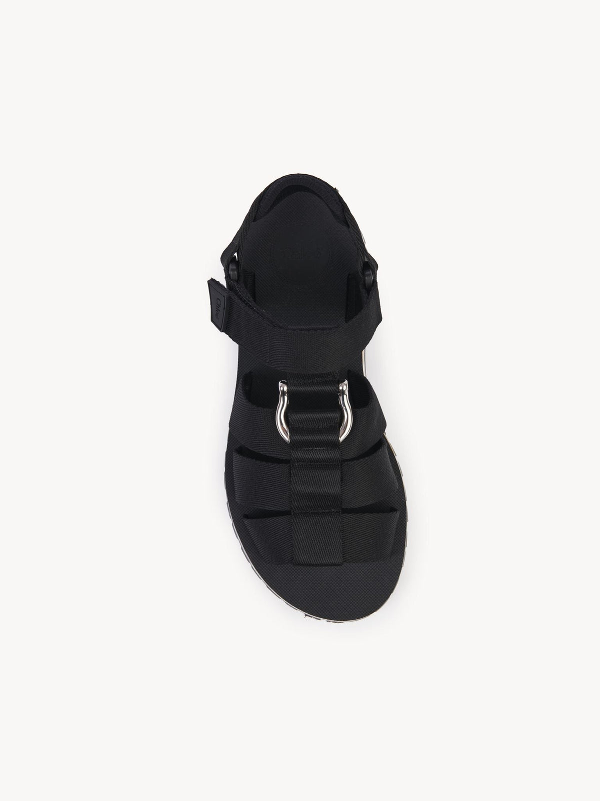 Black FLAT SANDALS - Black