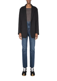Jean coupe régulière en coton biologique - Dark Vintage Wash